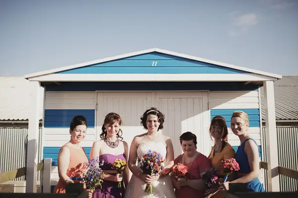A Multicoloured Shack Wedding